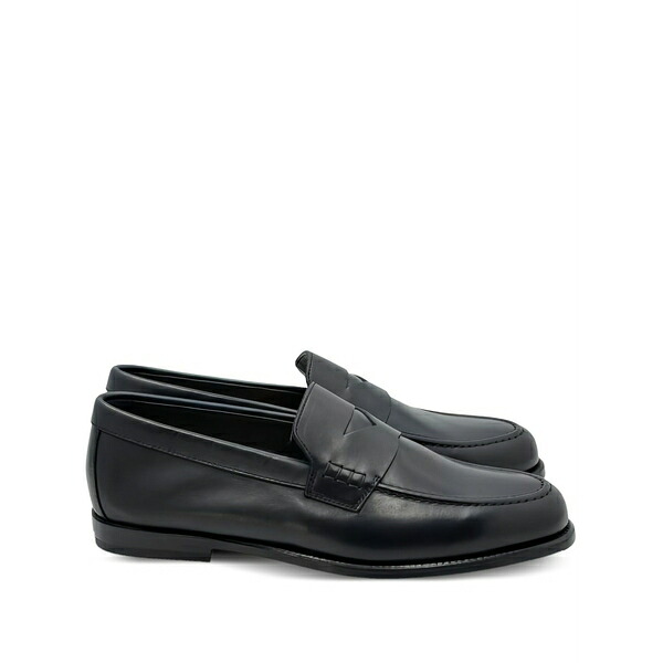 ドンカルズ メンズ スリッポン・ローファー シューズ Penny leather loafers Blue
