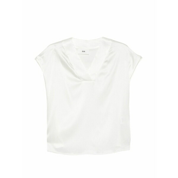 ソロトレ レディース プルオーバー トップス V-neck blouse Neutrals