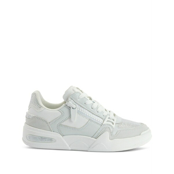 ジュゼッペザノッティ レディース スニーカー シューズ Gz-ghost zip embellished sneakers White
