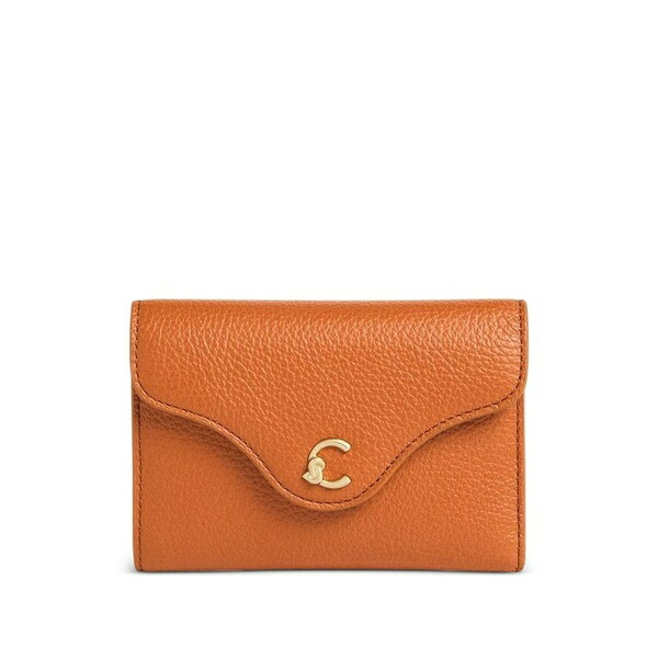コチネレ レディース 紙入れ 付属品 C-me logo wallet Orange