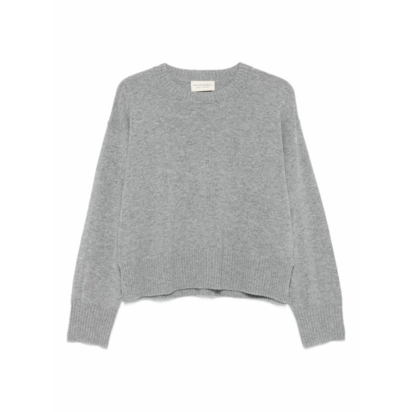 オフィシンジェネレール レディース 編み物\u0026スウェーター アウター Cashmere sweater Grey