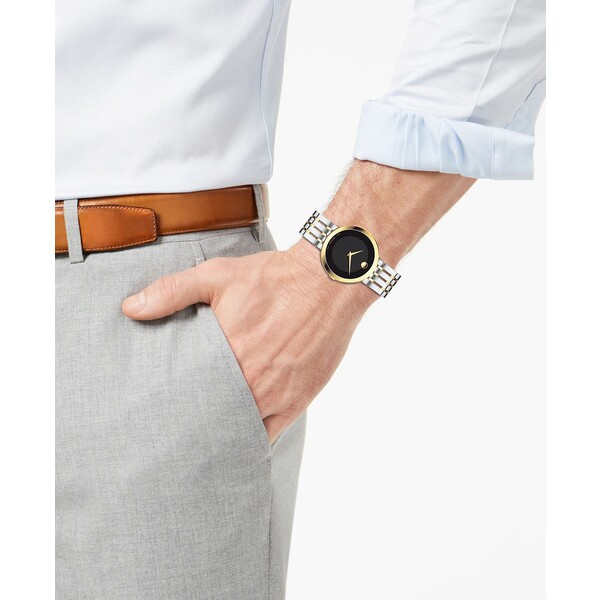 モバド メンズ 腕時計 付録 Men S Swiss Esperanza Two Tone Pvd Stainless Steel Bracelet Watch 39mm Two Tone achc Org