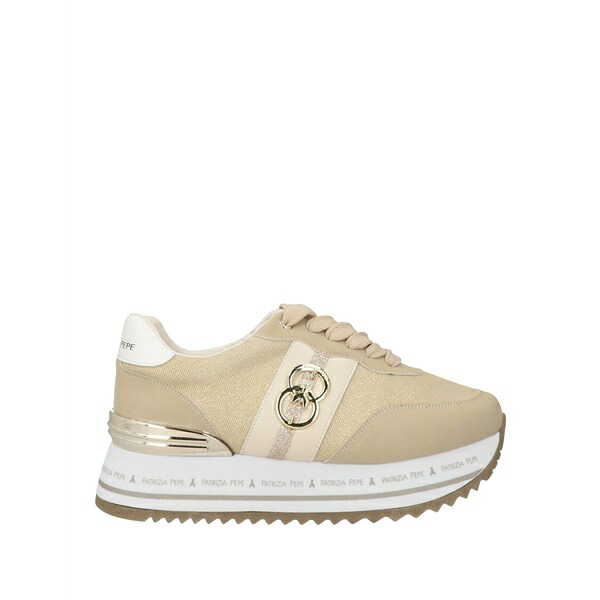 【送料無料】 パトリツィア ペペ レディース スニーカー シューズ Sneakers Beige