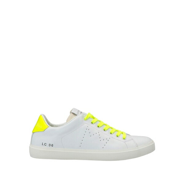 【貨物輸送無料】 なめし革ジャケット冠 レディース スニーカー シューズ Sneakers White