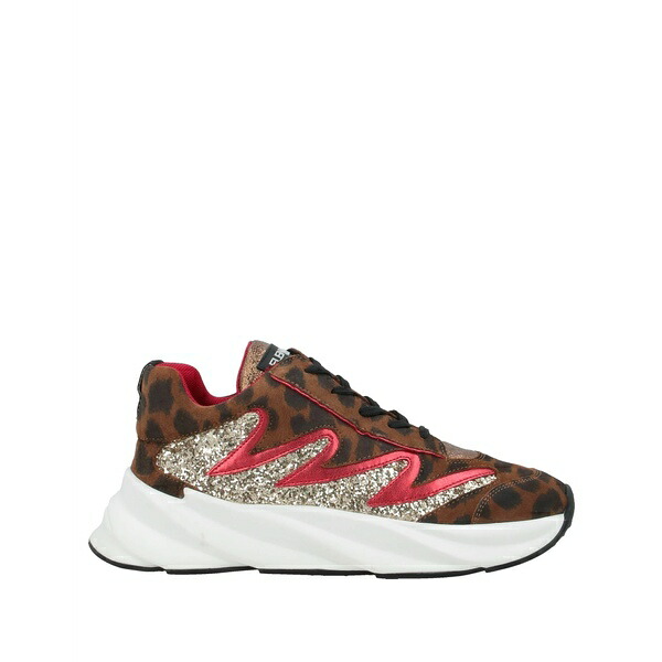 【貨物輸送無料】 エレナイアチ レディース スニーカー シューズ Sneakers Brown