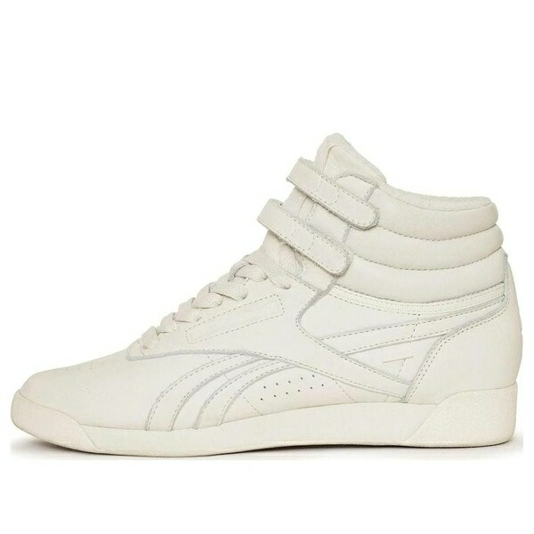 Reebok リーボック レディース スニーカー 【(WMNS) Reebok x Anine Bing Freestyle High 'Bone Chalk' 100206922】 サイズ US_7(24.0cm)｜asty