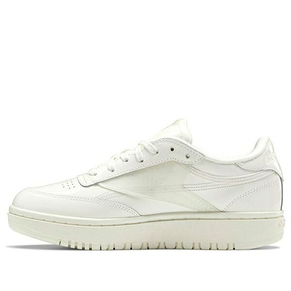 Reebok リーボック レディース スニーカー  【(WMNS) Reebok Cardi B x Coated Club C Double \u0027Chalk\u0027 H02567】  大きさ US_7(24.0珊)