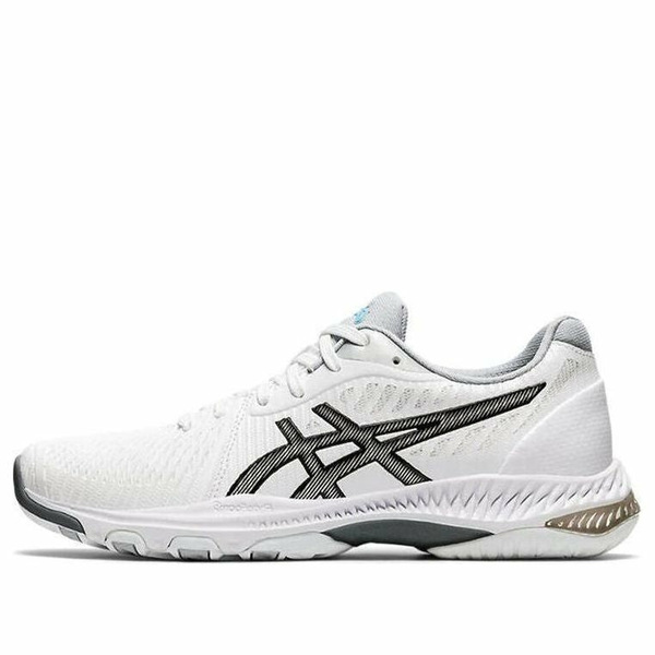 ASICS アシックス レディース スニーカー  【(WMNS) ASICS Netburner Ballistic FF 2 \u0027White Black\u0027 1052A033-100】  大きさ US_6(23.0糎)