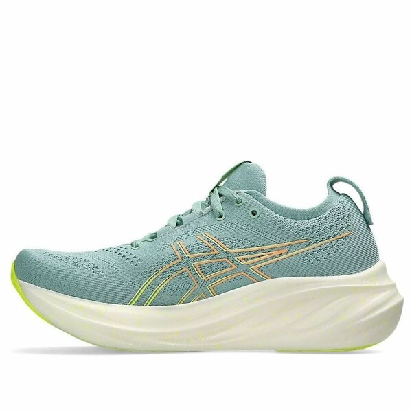 ASICS アシックス レディース スニーカー 【(WMNS) ASICS GEL-NIMBUS 26 Sneakers 'Green White' 1012B602-301】 サイズ US_9.5(26.5cm)|asty