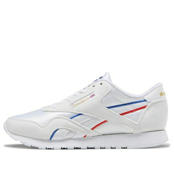 Reebok リーボック レディース スニーカー 【(WMNS) Reebok Classic Nylon 'Collage of Flags - Radiant Red Blue' EG5909】 サイズ US_9(26.0cm)|asty