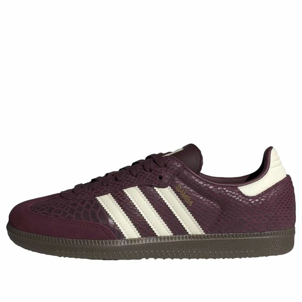 adidas アディダス レディース スニーカー  【(WMNS) adidas Samba \u0027Maroon Python\u0027 IH3979】  大きさ US_W_15