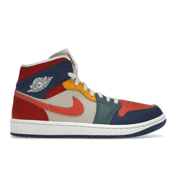 Jordan ジョーダン レディース スニーカー 【Jordan 1 Mid SE Multi Color (2022) (Women's)】 サイズ US_6.5(23.5cm) French Blue/Fire Red/Beach/Magic Ember