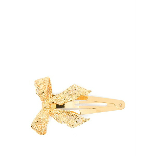 シュシュ/トング レディース ヘアアクセサリー アクセサリー X yvmin bow-shape hair clip Gold|asty