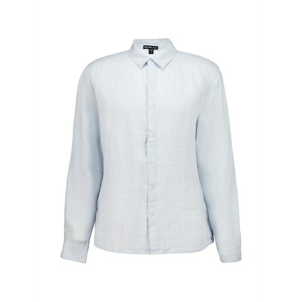 ジェームス 蝦蟇口 メンズ ティーシャツ トップス Long-sleeve shirt Blue