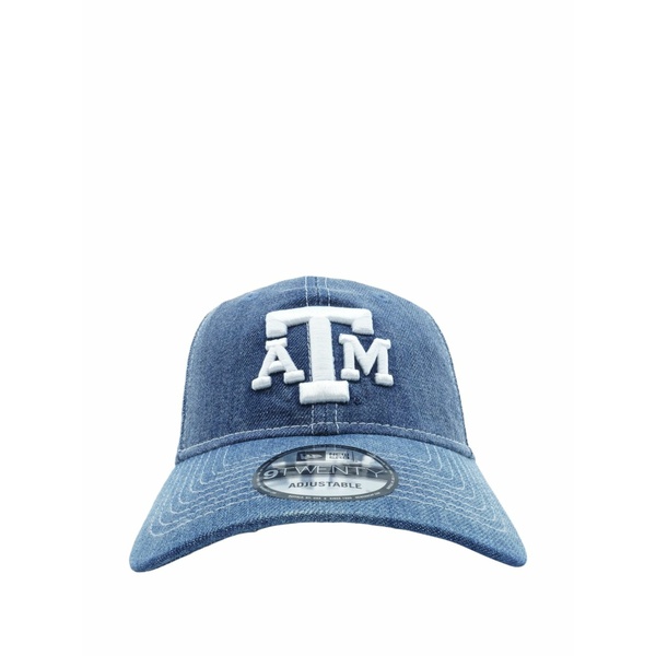 ニュー内鰓 メンズ 鳥打ち帽 付属物 9twenty texas a\u0026m aggies denim drift texagg xbl cap Blue