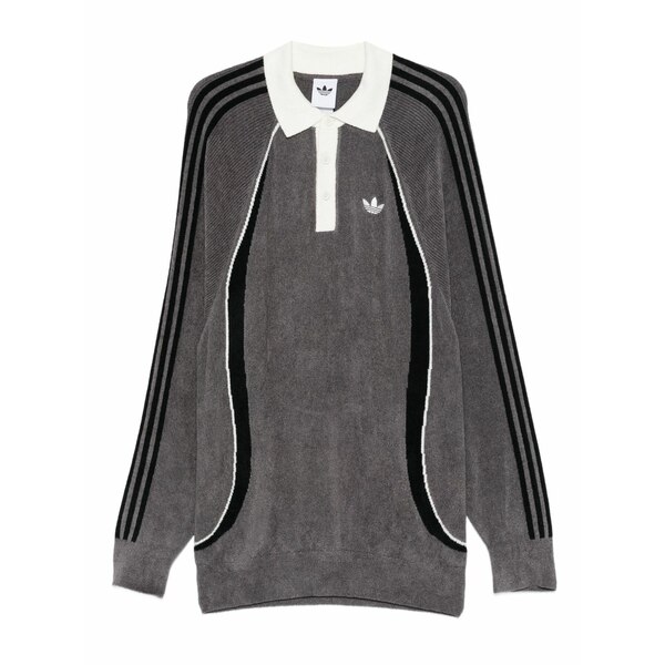 アディダス メンズ スポーツシャツ トップス Wicons polo shirt Grey