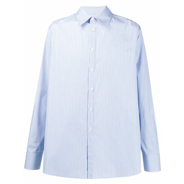 ヴァレンティノ ガラヴァーニ メンズ プルオーバー トップス Striped shirt Blue