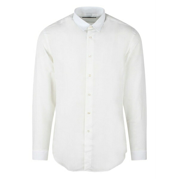 ロウブランド メンズ プルオーバー トップス Long-sleeve shirt White