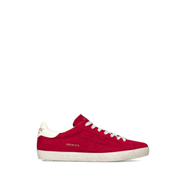 プレミアータ メンズ スニーカー シューズ Steven 8047 sneakers Red