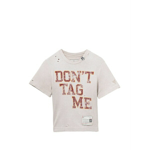 ミハラヤスヒロ レディース ティーシャツ トップス Printed t-shirt Pink