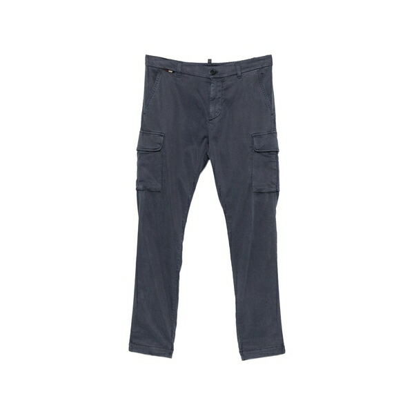 メイソンズ メンズ 心地好いズボン下 ボトムス Chile elasticated-waist cargo pants Blue