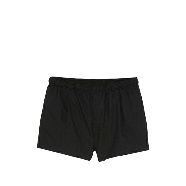 アワーレガシー メンズ 心地好いズボン下 ボトムス Elasticated swim shorts Black