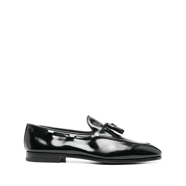 教会堂 メンズ スリッポン・ローファー シューズ Tassel-detail loafers Black
