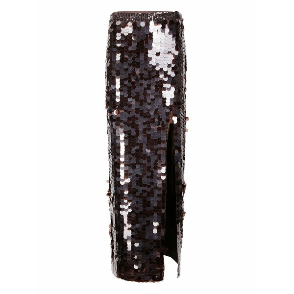 パロッシュ レディース スコート ボトムス Sequinned skirt Black
