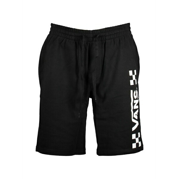 バンズ メンズ 心地よいズボン下 ボトムス Logo-print checkered shorts Black