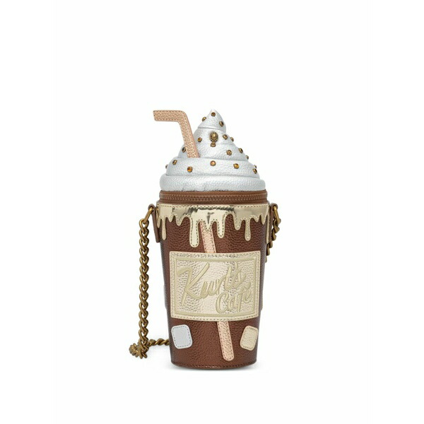 カートジェイガーロンドン レディース ハンドバック 御徒面子 Coffee cup shoulder bag Brown