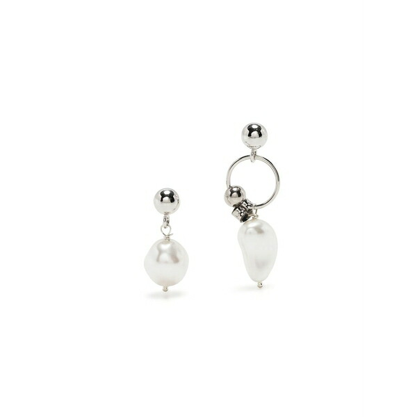 ジュスティーヌ・クランケ レディース ピアス＆イヤリング アクセサリー Laura drop earrings Silver｜asty