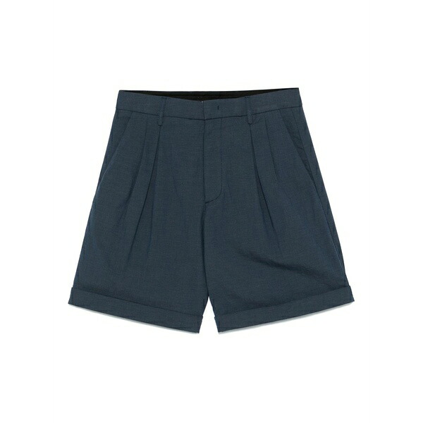 ドンダップ メンズ 心地好いズボン下 ボトムス Tailored shorts Blue