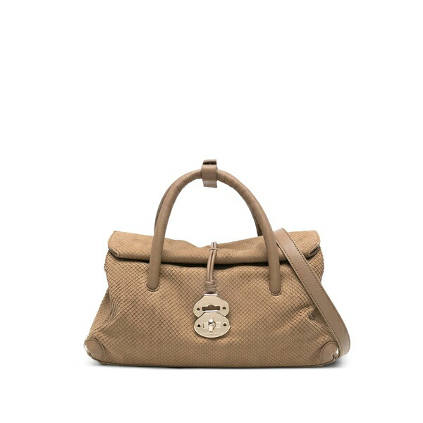 ザネラート レディース トートバッグ バッグ Small dotta leather tote bag Neutrals｜asty 108,900円
