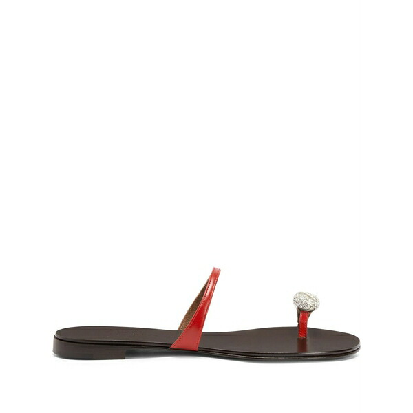 ジュゼッペザノッティ レディース サンダル シューズ Icon ring sandals Red｜asty