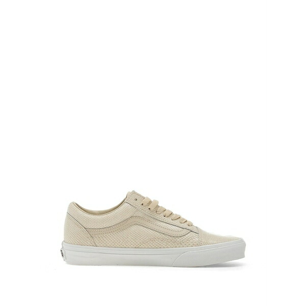バンズ メンズ スニーカー シューズ Snakeskin-effect sneakers Neutrals