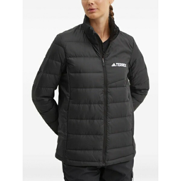 アディダス レディース 上衣＆上衣 アウター Multi terrex quilted jacket Black