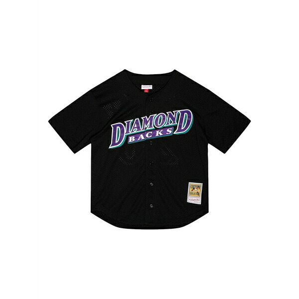 ミッチェル&ネス メンズ シャツ トップス Luis gonzalez arizona diamondbacks 1999 shirt Black｜asty 34,970円