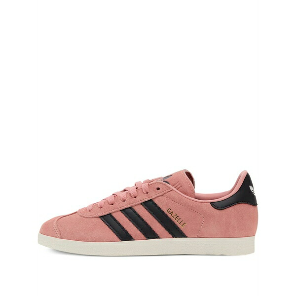 アディダス メンズ スニーカー シューズ Gazelle three-stripe suede sneakers Pink
