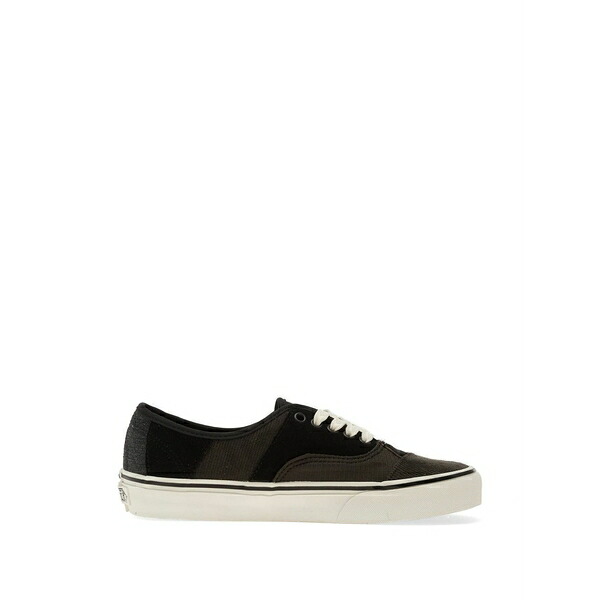 バンズ メンズ スニーカー シューズ Authentic patchwork sneakers Black