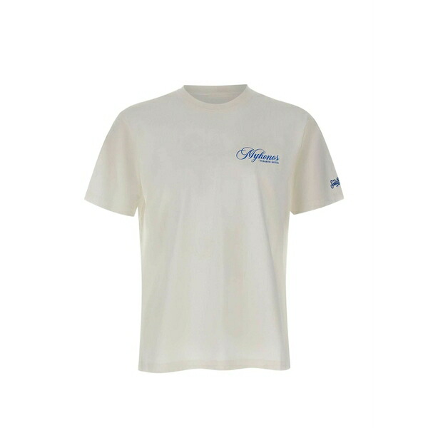 エムシーツーセイントバース メンズ プルオーバー トップス Graphic-print t-shirt Neutrals