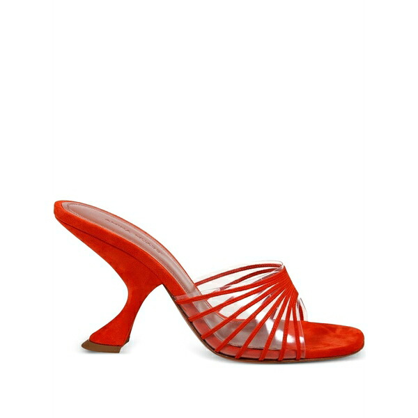 アミナモアディ レディース サンダル シューズ 90粍 mookie sandals Red
