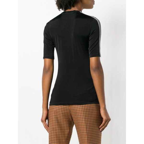 象牙色 レディース ティーシャツ トップス Couture t-shirt Black