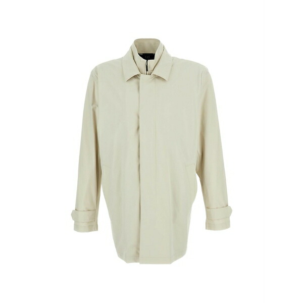 フェイ メンズ 上衣＆上衣 アウター Button collared jacket Neutrals