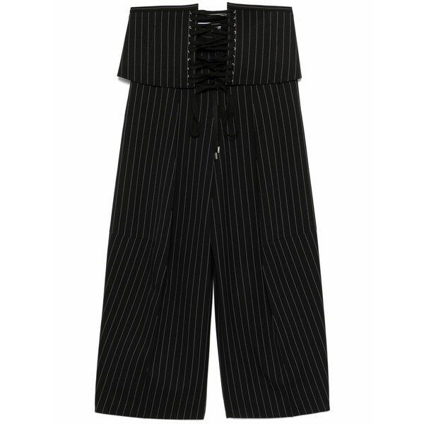 ジャンポール ゴルチエ レディース カジュアルパンツ ボトムス Pinstriped trousers Black｜asty 129,900円