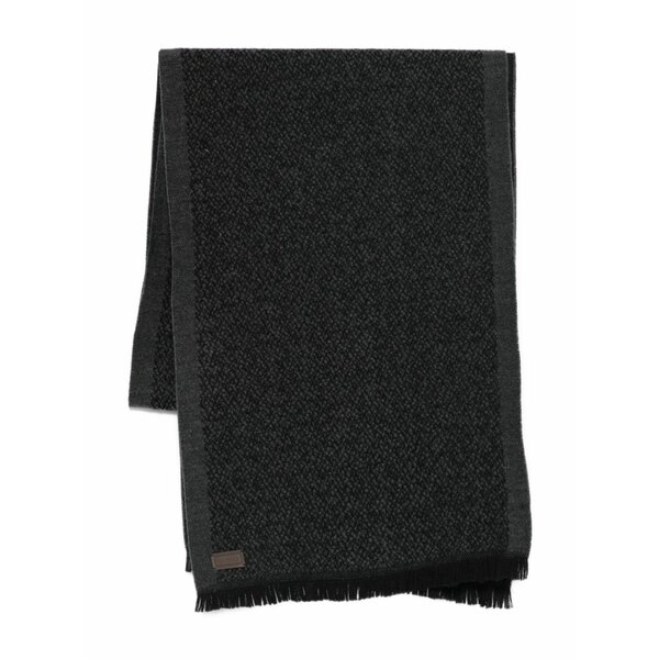 カナーリ メンズ えり巻き・袈裟・えり巻き 付属物 Fringed scarf Grey