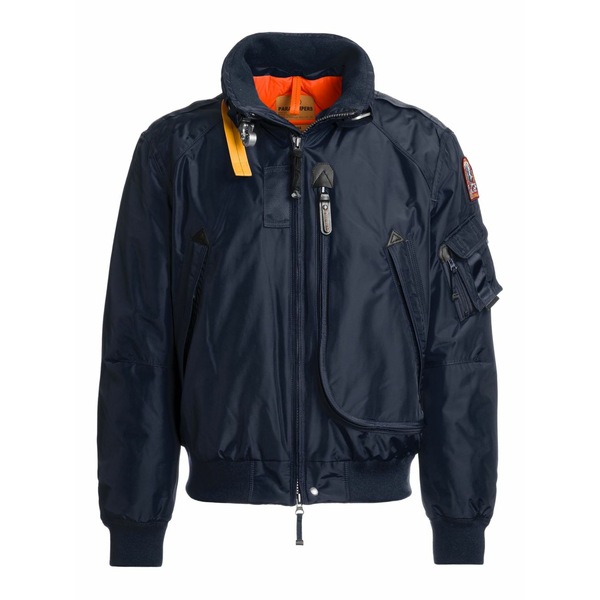 パラジャンパーズ メンズ 上衣＆上衣 アウター Fire pocket-detail bomber jacket Blue