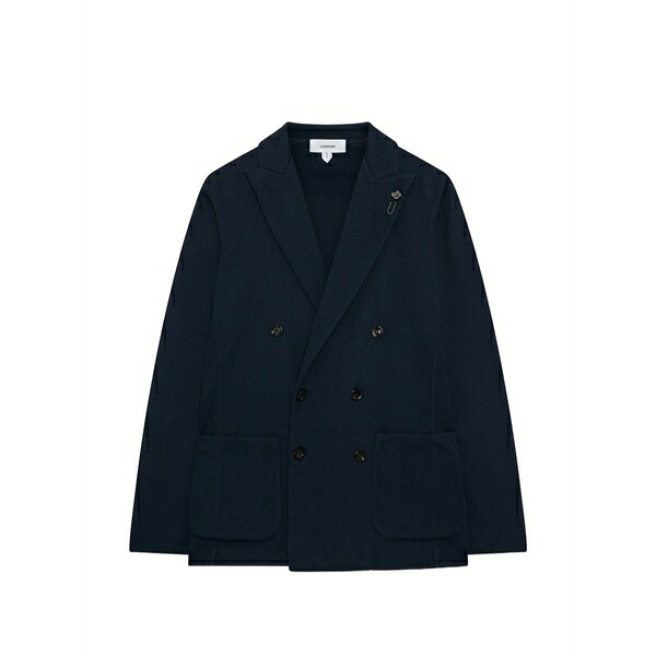 ラルディーニ メンズ 上衣＆上衣 アウター Double-breasted blazer Blue