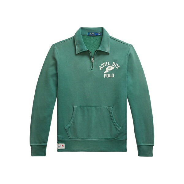 ラルフローレン メンズ パーカー・スウェットシャツ アウター Cotton-blend sweatshirt Green