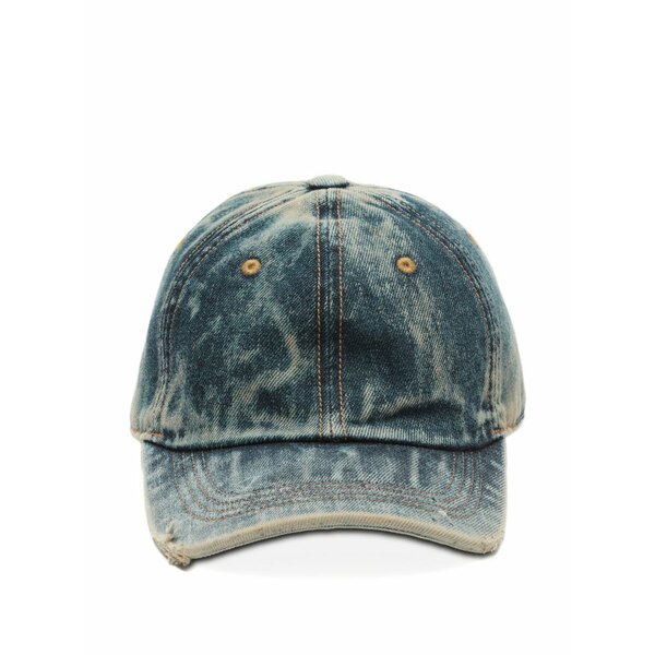 アクネ ストゥディオズ メンズ かぶり笠 佩び物 Distressed cap Blue