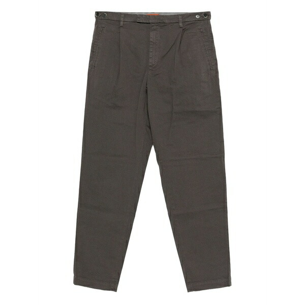 バレナ メンズ 心地よいズボン下 ボトムス Pleated pocket trousers Green